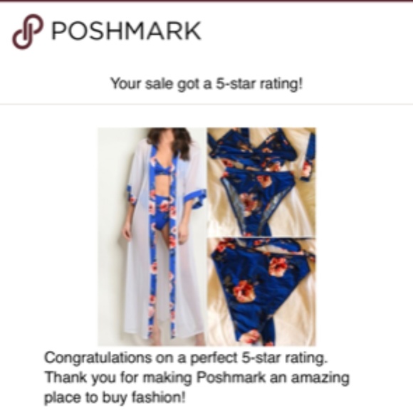 3 PIECE SWIM SET, KIMONO & BIKINI - Picture 5 of 8